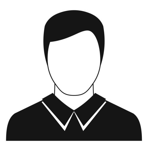 Man avatar icon. Simple illustration of man avatar vector icon for any web design